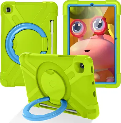 Immagine prodotto di Custodia per iPad Air4 10,9" Supporto girevole e supporto per stilo Verde