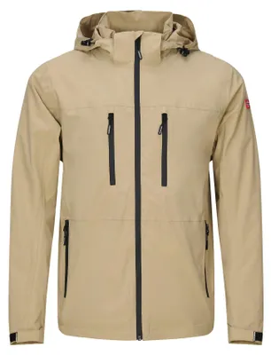 Immagine prodotto di Giacca impermeabile da uomo Nordberg Dan - Seneca Rock/Crema - Taglia 3XL