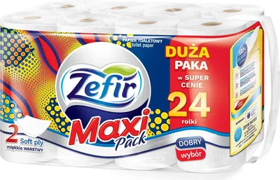 Obrázek produktu pro Toaletní papír 2-vrstvý 24 rolí