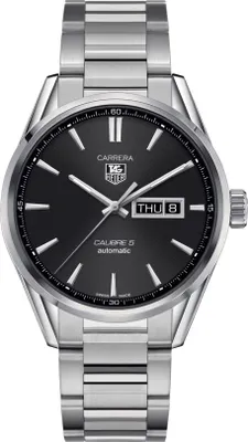 Zdjęcie produktu dla Zegarek męski Tag Heuer Carrera, srebrno-czarny, model WAR201A.BA0723