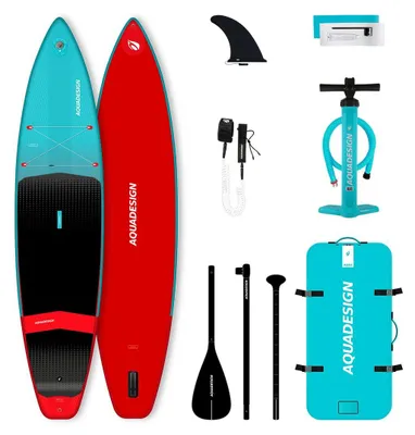 Immagine prodotto di Aquadesign Tempo Fusion 11'6 – SUP gonfiabile Touring