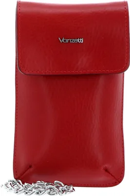 Productafbeelding van Vanzetti Leer telefoontasje schoudertas Phone Bag Red rood