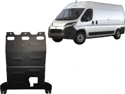 Image de Protection anti-encastrement en acier pour moteur Toyota Proace Max