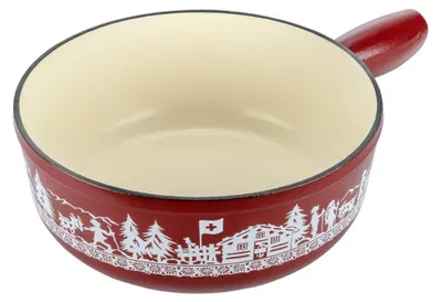 Produktbild von KUHN RIKON 32331, Schwarz, Rot, Weiß, Eisenguss, Rechteck, 2 Person(en), 1,3 l, 180 mm