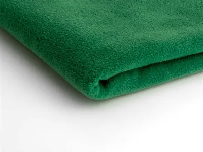 Produktbild von Polar Fleece Stoffe 200 g/m2 Grasgrün 50 x 155 cm