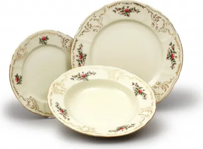 Image de Thun 1794 Bernadotte, set d'assiettes, château, Thun, 18 d.