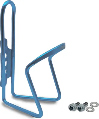 Produktbild von Robuster Trinkflaschenhalter Rennrad Flaschenhalter aus Alunminium - Hellblau