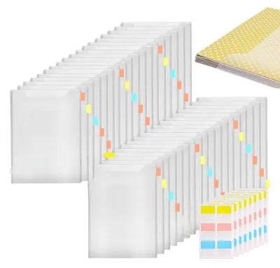 Image de Lot de 30 pochettes transparentes pour documents au format A4