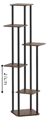 Obrázek produktu pro Stojan na květiny, 6-patrový design, robustní konstrukce, stojan na květiny, M