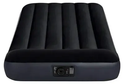 Produktbild von Intex 64146 Pillow Rest Classic Twin Luchtbed + Pomp 99x191x25 cm Zwart