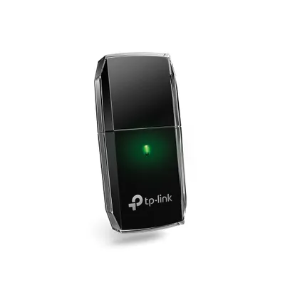 Zdjęcie produktu dla TP-Link Archer T2U, Bezprzewodowy, USB, WLAN, Wi-Fi 5 (802.11ac), 600 Mbit/s, Czarny