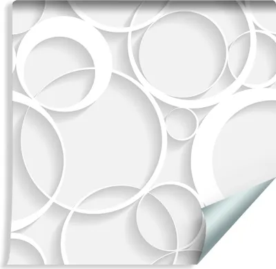 Zdjęcie produktu dla Tapeta Dekoracyjna ABSTRAKCJA nowoczesny Wzór Geometryczny z modnym efektem  3D do Salonu
