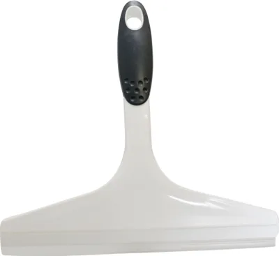 Produktbild von Novaliv Duschabzieher 23,5 cm Weiß ergonomischer Griff Wasserabzieher Dusche Abzieher Scheibenabzieher Glasabzieher Bad accressoires Duschwandabzieher Badabzieher Duschwischer Glaswischer