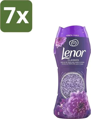 Obrázok produktu pre Lenor Unstoppables – zosilňovač vône – Amethyst – 210 g – výhodné balenie – 7 kusov
