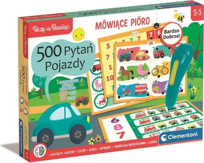 Immagine prodotto di CLE Penna parlante 500 domande Veicoli 50929