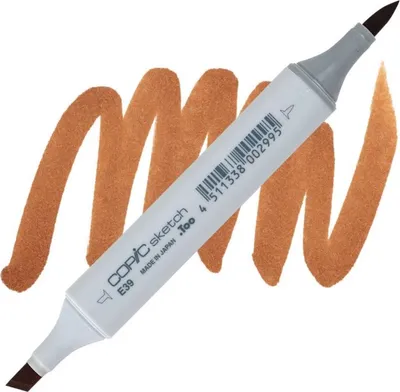 Immagine prodotto di COPIC Sketch pennello e scalpello a doppia faccia, pelle E39