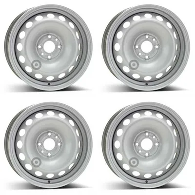 Imagen del producto de 4 llantas de acero para Fiat Doblo, 5.5Jx15 pulgadas, ET32, 4x98. Juego de 4 unidades