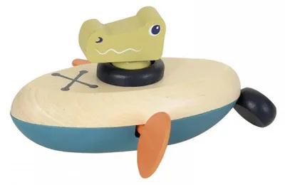 Image de Jouet pour le bain, Petit bateau crocodile, Egmont Toys