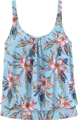 Produktbild von LASCANA Tankini-Top Malia hellblau-bedruckt Größe 36
