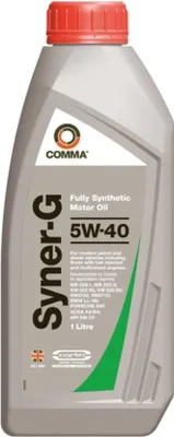 Produktbild von COMMA Syner-G für 5W-40 1 Liter Motoröl Motorenöl Synthetisch 229.3 Longlife-01 502 00 505 00 A40 RN0700 RN0710 Öl