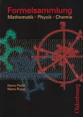 Produktbild von Formelsammlung Mathematik, Physik, Chemie