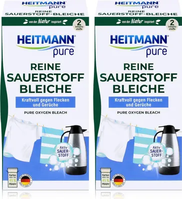 Produktbild von Heitmann pure Reine Sauerstoffbleiche 350g - Ökologisches Bleichmittel(2er Pack)