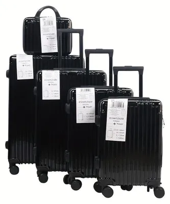 Immagine prodotto di Set di valigie da viaggio – 5 pezzi – Valigie e trolley – Da 30 a 71 cm – Materiale sintetico resistente all'usura