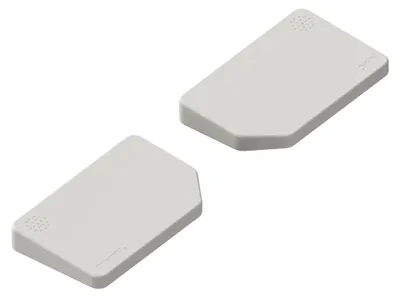 Obrázok produktu pre Opierka na zápästie NuPhy pre klávesnicu Node Series High-Profile – model Lunar White
