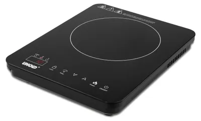Produktbild von Unold Induktionskochplatte Ina 58305, Schwarz, Arbeitsplatte, Zonen-Induktionskochfeld, 1 Zone(n), 60 - 240 °C, Berührung