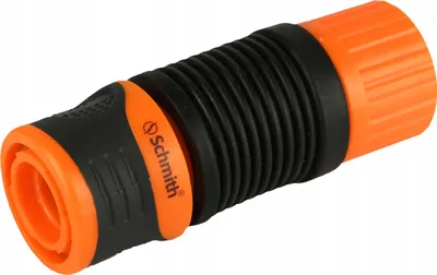 Produktbild von Schmith Premium Schlauchverbinder 1/2 Zoll Kunststoff flexibel mit Aquastop | Robuste Schlauchkupplung für Gartenschlauch | Universeller Schlauchanschluss Wasserhahn Adapter Gartenbewässerung Zubehör