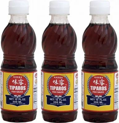 Produktbild von 3er Pack TIPAROS Fischsauce (3x 300ml) | Würzsauce mit Fischextrakt | Fish Sauce