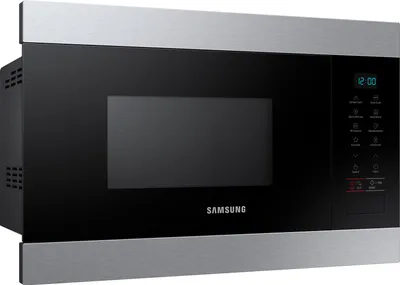 Produktbild von Samsung MS22M8074AT, Integriert, Solo-Mikrowelle, 22 l, 850 W, Eingebautes Display, LED