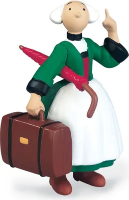 Produktbild von Figurine becassine Koffer und Regenschirm Plastoy