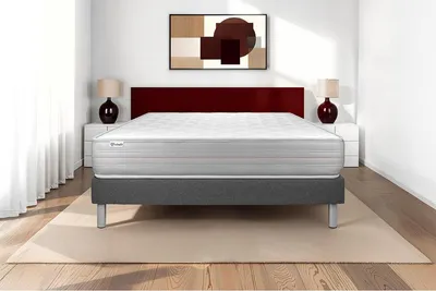 Productafbeelding van Matrasset VITALMEMO, 180 x 220 cm, bedframe set, grijs