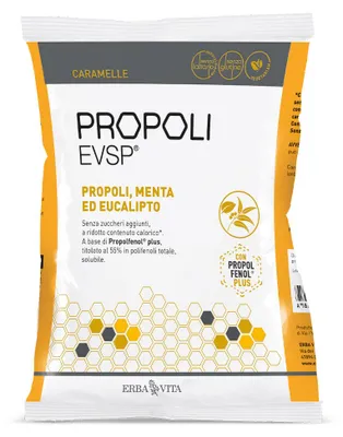 Imagen del producto de Caramelos De Própolis, Sabor A Menta Y Eucalipto, Eusp, 65 G