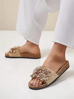 Obrázok produktu pre Royalfashion dámske sandále s kvetmi Occes, veľkosť 36