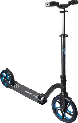 Image de muuwmi Aluminium Scooter Pro - trottinette, 250/215 mm, ABEC 7, GS-approuvé, réglable en hauteur, bleu