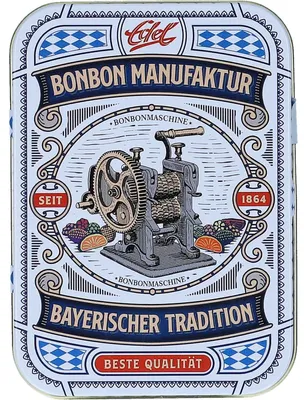 Produktbild von Edel Früchte-Mischung Bavaria Traditionsdose 90g