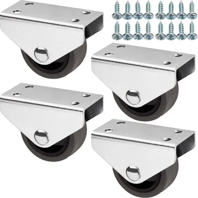 Produktbild von SOTECH Unterbaurölle PASSAU Ø 40 mm – Bodenmontage (4 Stück)