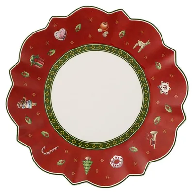 Produktbild von Villeroy & Boch Toy's Delight Brotteller rot Set 6 Stück - Art.-Nr. 14-8585-2660 - EAN 4057743001142