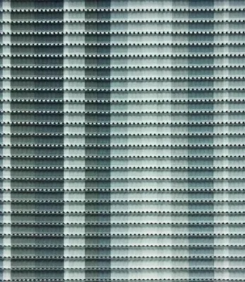 Produktbild von Badematte Universal Friedola "Spectra Light Grey" - Rechteckig - Badezimmermatte - Duschmatte - Grün/Grau - 200x65cm