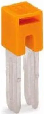 Image de Barrette de raccordement WAGO 282-424, isolée, orange