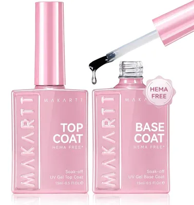 Imagen del producto de Esmalte de acabado y base para el cuidado de las uñas