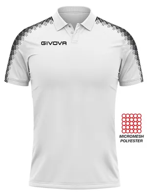 Productafbeelding van Poloshirt Givova Polo Club Wit Wit