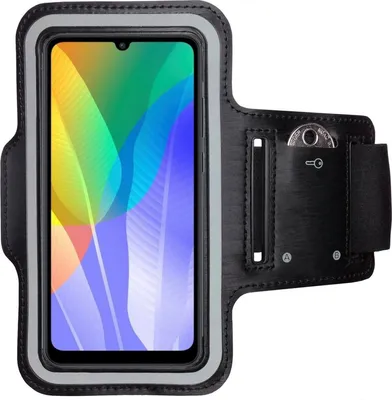 Produktbild von Huawei Y6p Sport Armband Handy Tasche Fitness Jogging Etui Lauf Hülle