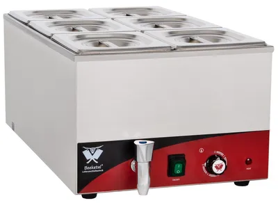 Produktbild von Beeketal Speisenwärmer Wasserbad Bain Marie BBM-6