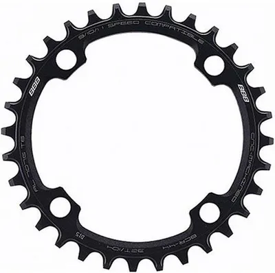 Produktbild von BBB Cycling BBB Kettenblat MTBGear narrow wide 36T/104mm anthrazit - präziser...
