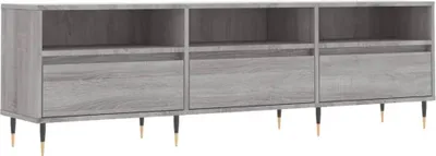 Produktbild von vidaXL TV-Schrank Grau Sonoma 150x30x44,5 cm Holzwerkstoff