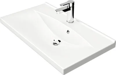 Produktbild von Pelipal Möbelwaschtisch xpressline 3263 77 x 43 cm weiß glänzend Gelcoat 90.768005