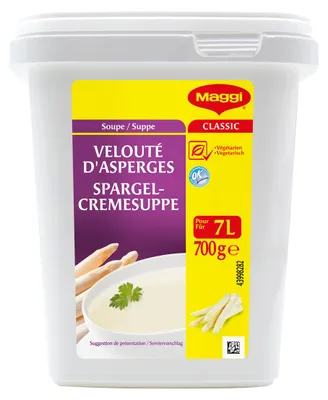 Image de Maggi® 12352085 Maggi® SPARGELCREMESUPPE  700 g, 1 St.